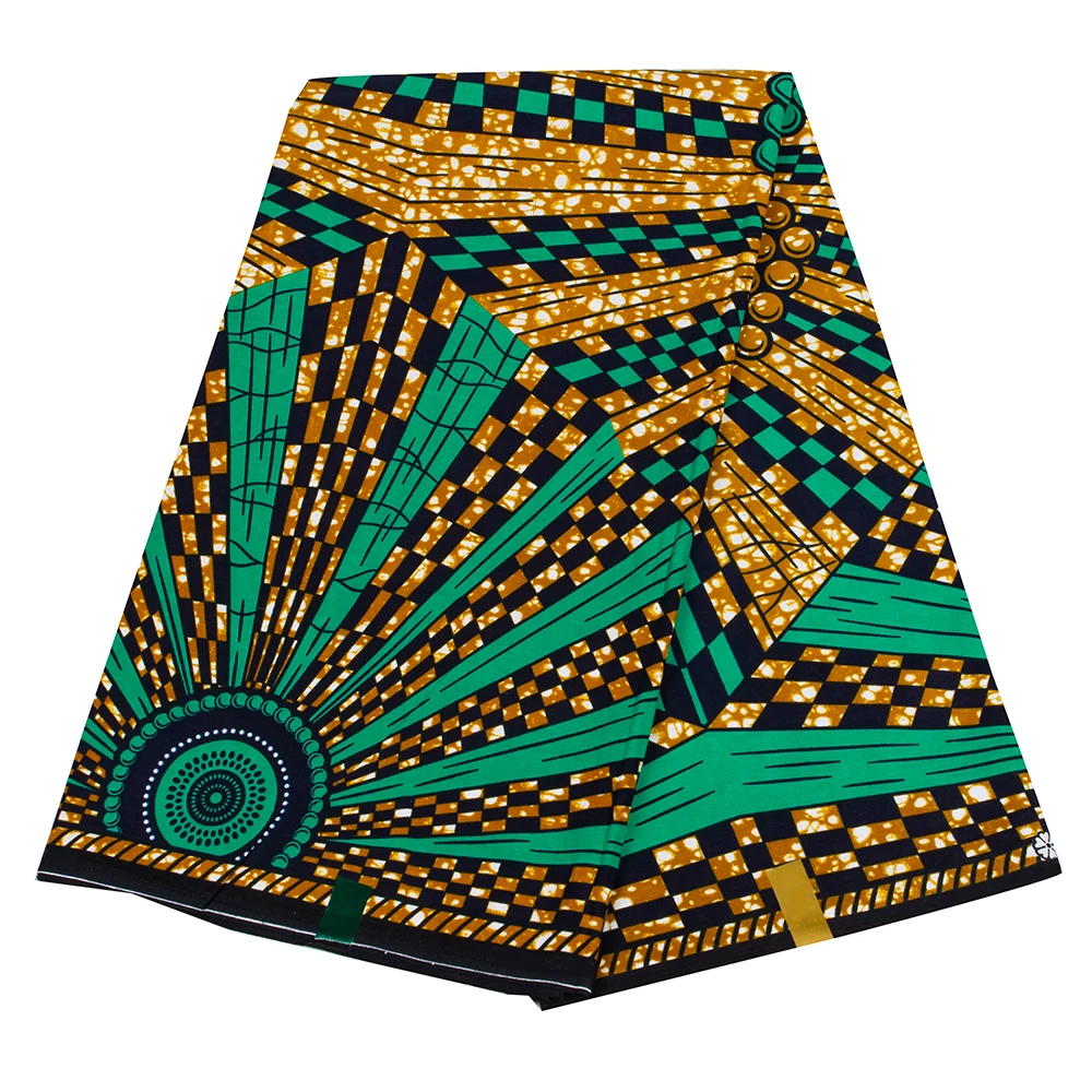 Sewing Batik - Tela africana de algodón con estampado