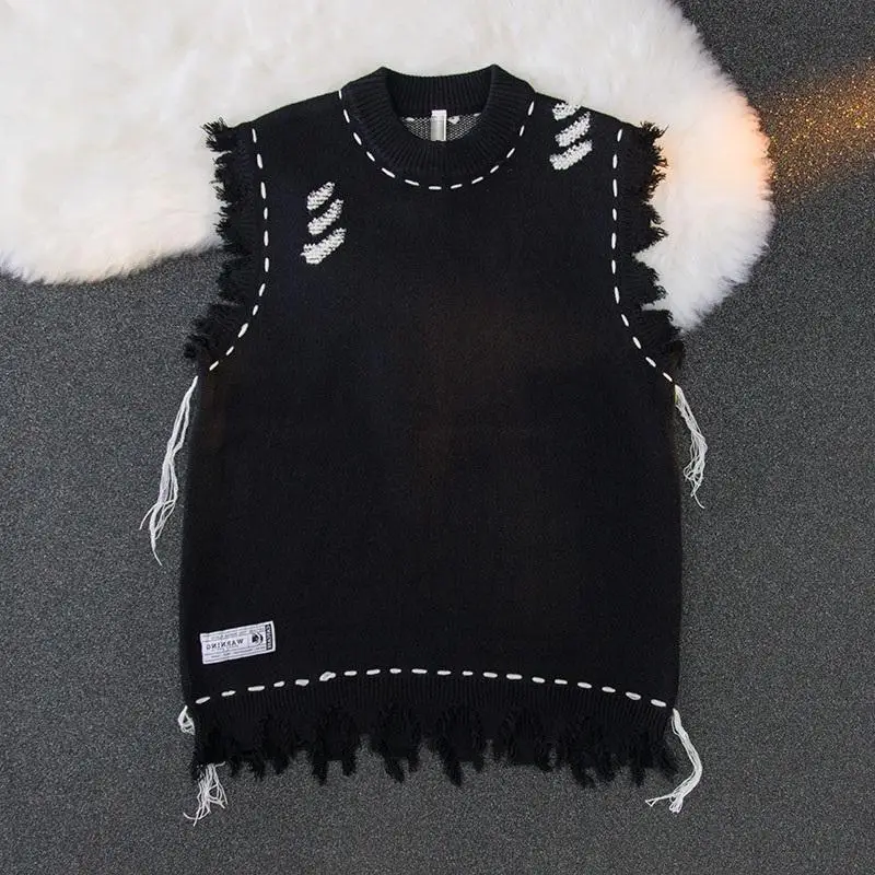 Sewing Vest - Suéteres de punto para hombre, ropa