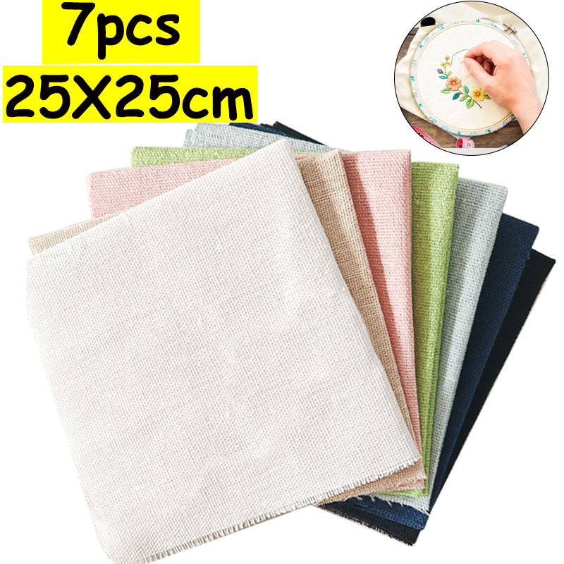 Sewing Textile Art - Juego de 7 Piezas de Telas