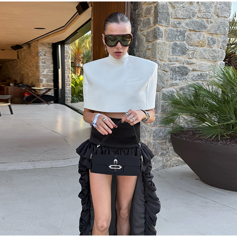 Shoulder Pad Set In - Conjunto de 2 piezas de falda