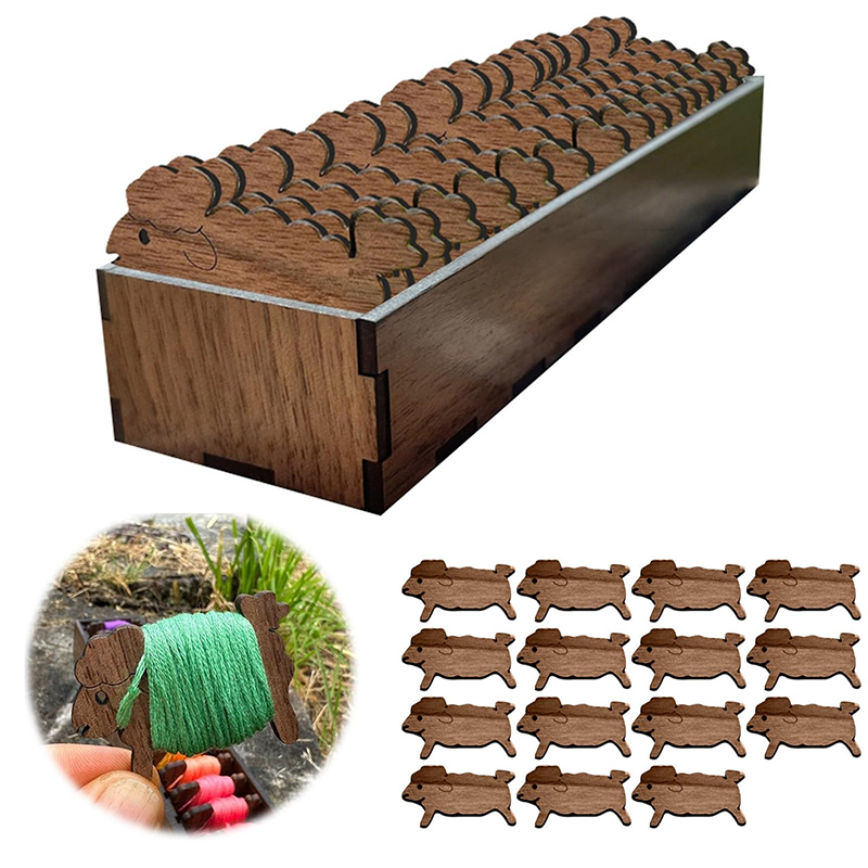Juego de bobinas de madera par - Embroidery Floss Thread reseña y precio
