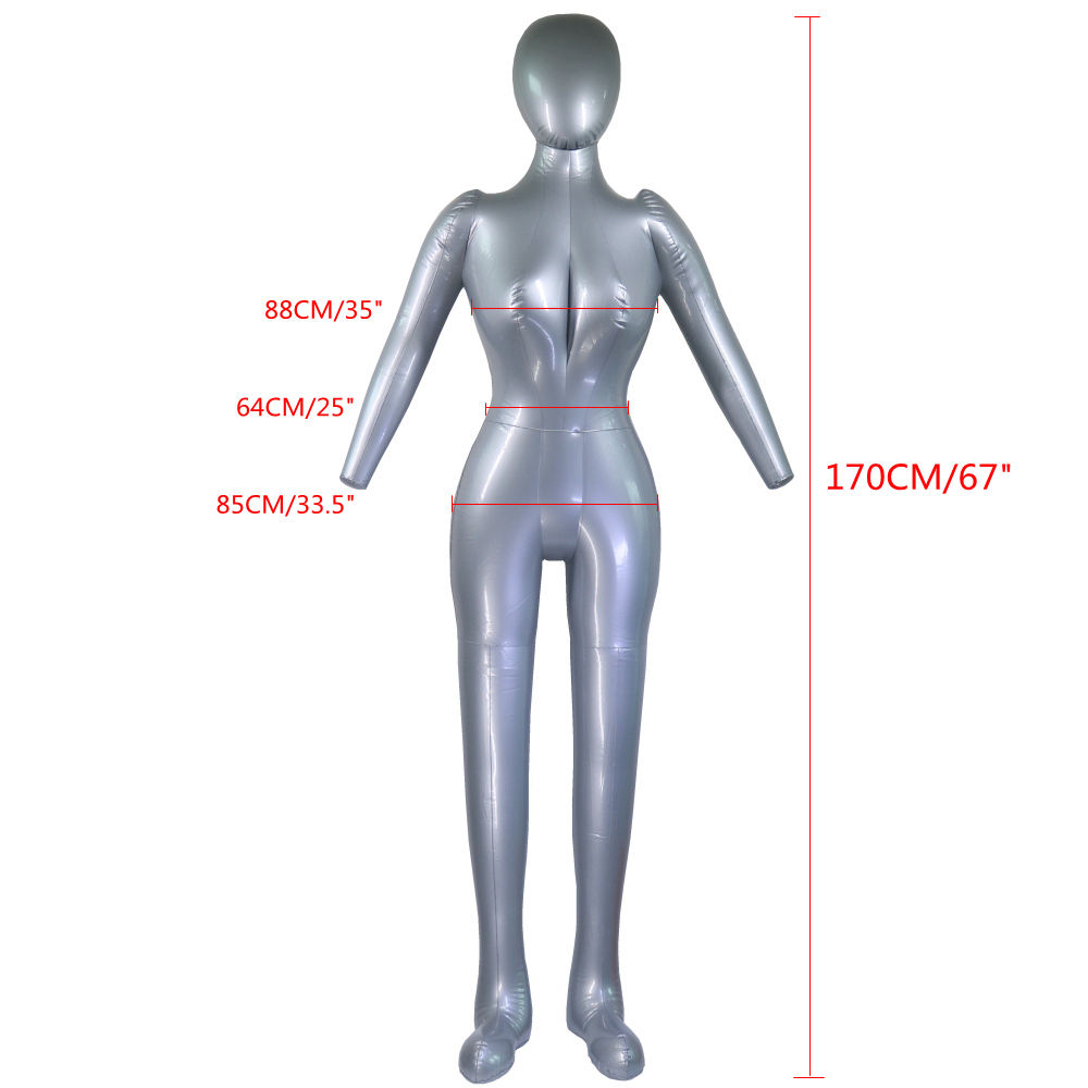 Maniquí Femenino Inflable de C - Dress Form Mannequin reseña y precio
