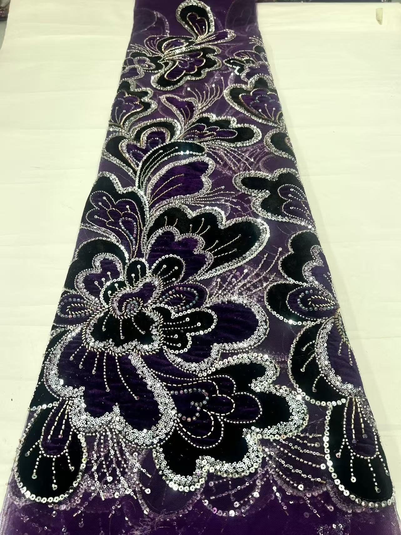 Tela de Encaje de Terciopelo A - Sewing Velvet Fabric reseña y precio