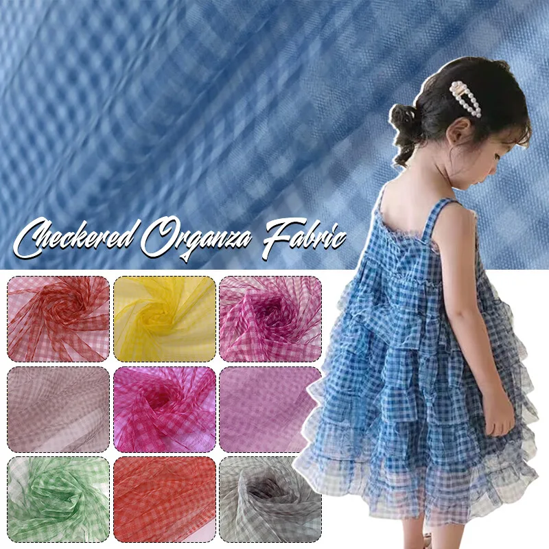 Tela de malla a cuadros de 90x - Is Sewing A Textile Craft reseña y precio