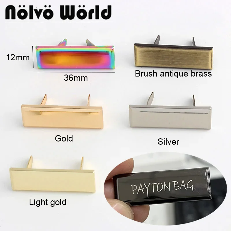 50-100 piezas, grabado láser d - Sewing Labels reseña y precio