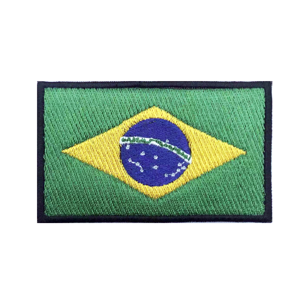 Parche bordado de la bandera b - Velcro Sew On reseña y precio