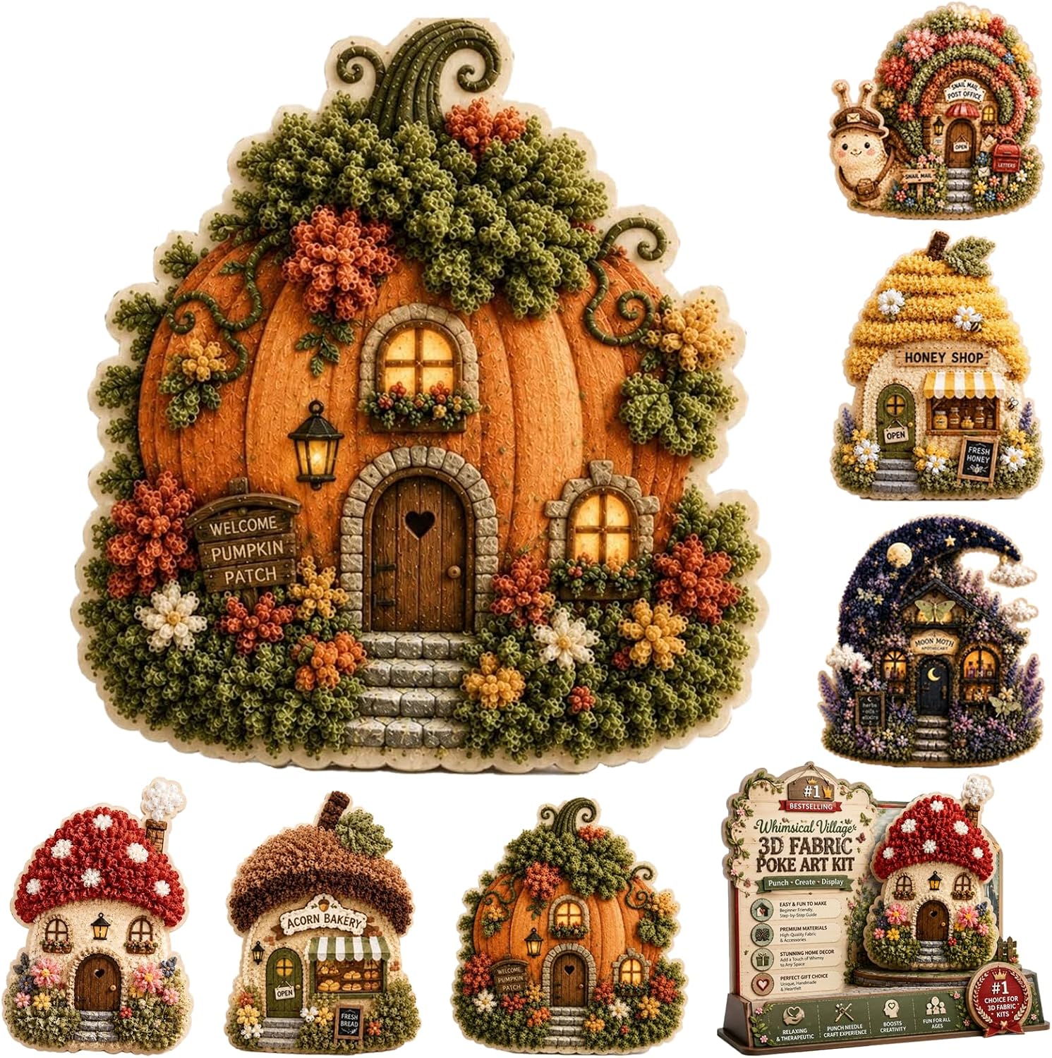Kit de Arte Textil 3D DIY, Cas - Sewing Textile Art reseña y precio