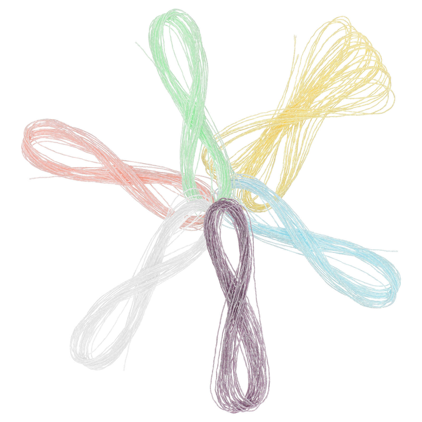 6 Rollos de Hilo de Bordar con - Embroidery Floss Thread reseña y precio