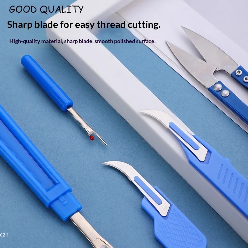 Nuevo kit de 5 piezas azules p - Sewing Kit reseña y precio
