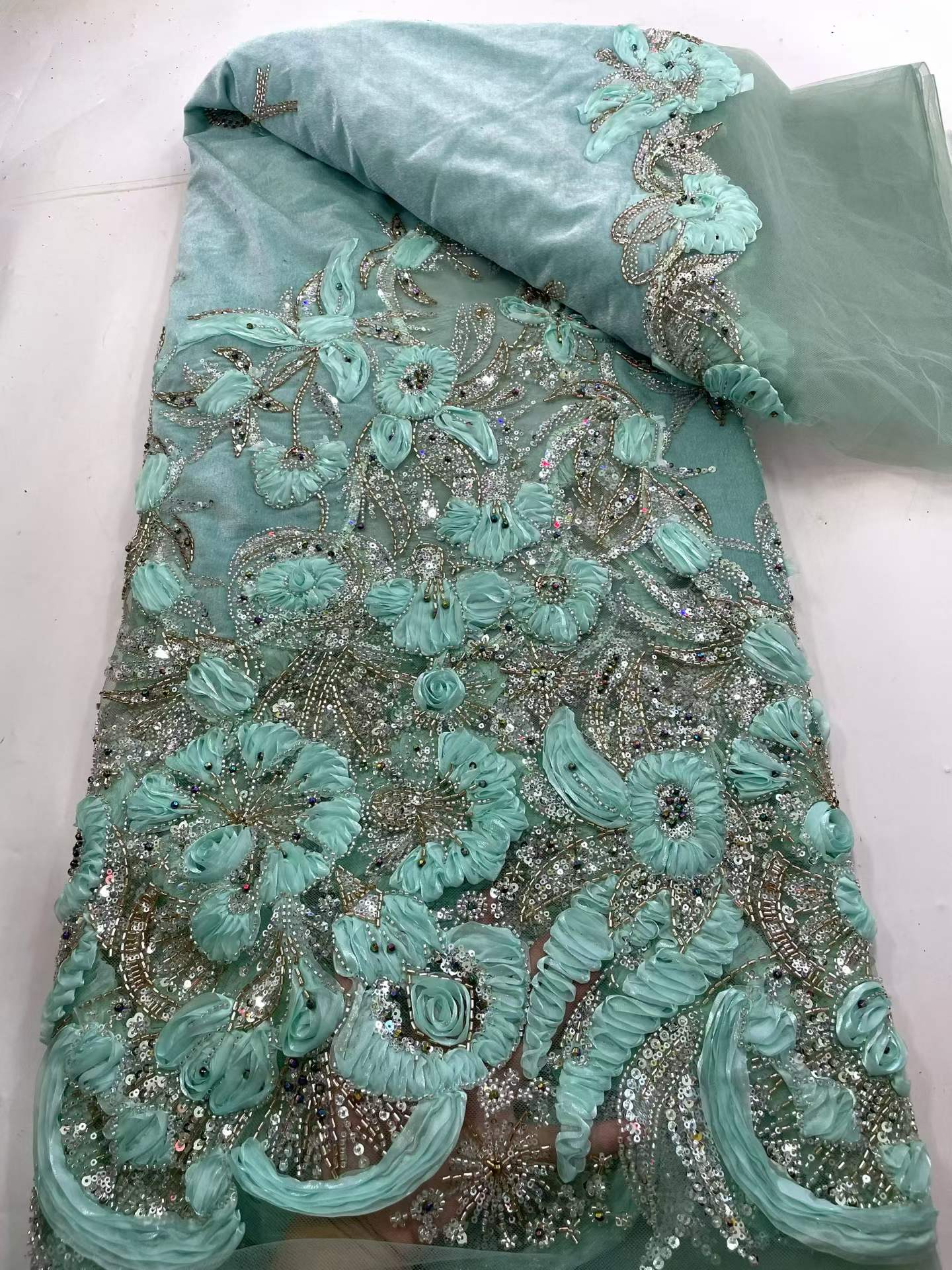 Tela de Encaje de Terciopelo c - Sewing Velvet Fabric reseña y precio