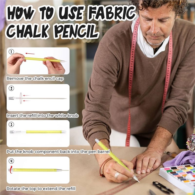 Marcadores de tela blancos rec - Fabric Marking Pen reseña y precio